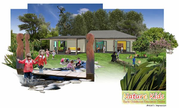 Nature Kids Preschool ECE Knidy Artist Impression